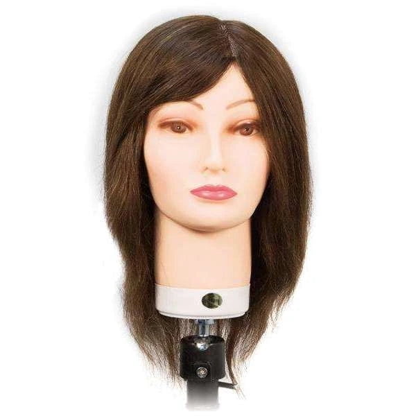 Hairkins Mannequin Head 100% Human Hair - Choose Your Style