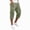 AW23_Green, variant on Resicozy Cargo Capri Pants for Men Below Knee with Pockets Lightweight Summer Baggy Drawstring Classic Capris Coffee S