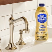 Bar Keepers Friend Soft Cleanser, 26 oz Squeeze Bottle, Citrus, 6/Carton