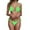 Mint Green, variant on Swimming Suits for Women Bikini Women's Swimwear Tankini Set Bikini Beach Vacation Outfit Strappy Summer Two Piece Swimsuit With High Waist Bottom for Pool Party