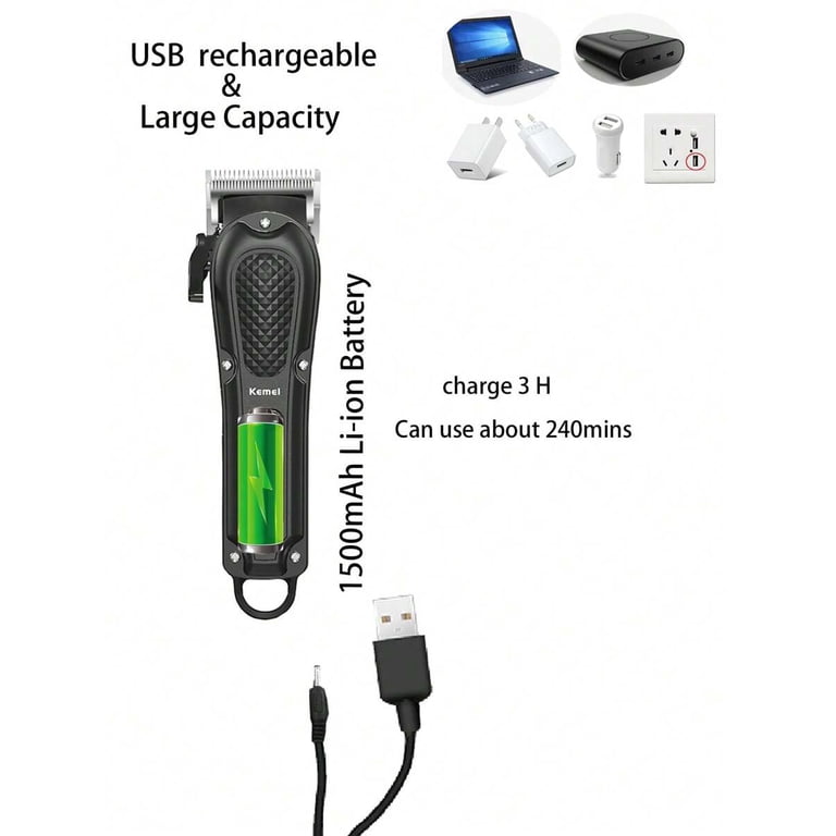 Kemei Brand KM-1071 Professional Hair Clipper For Men - Walmart.com