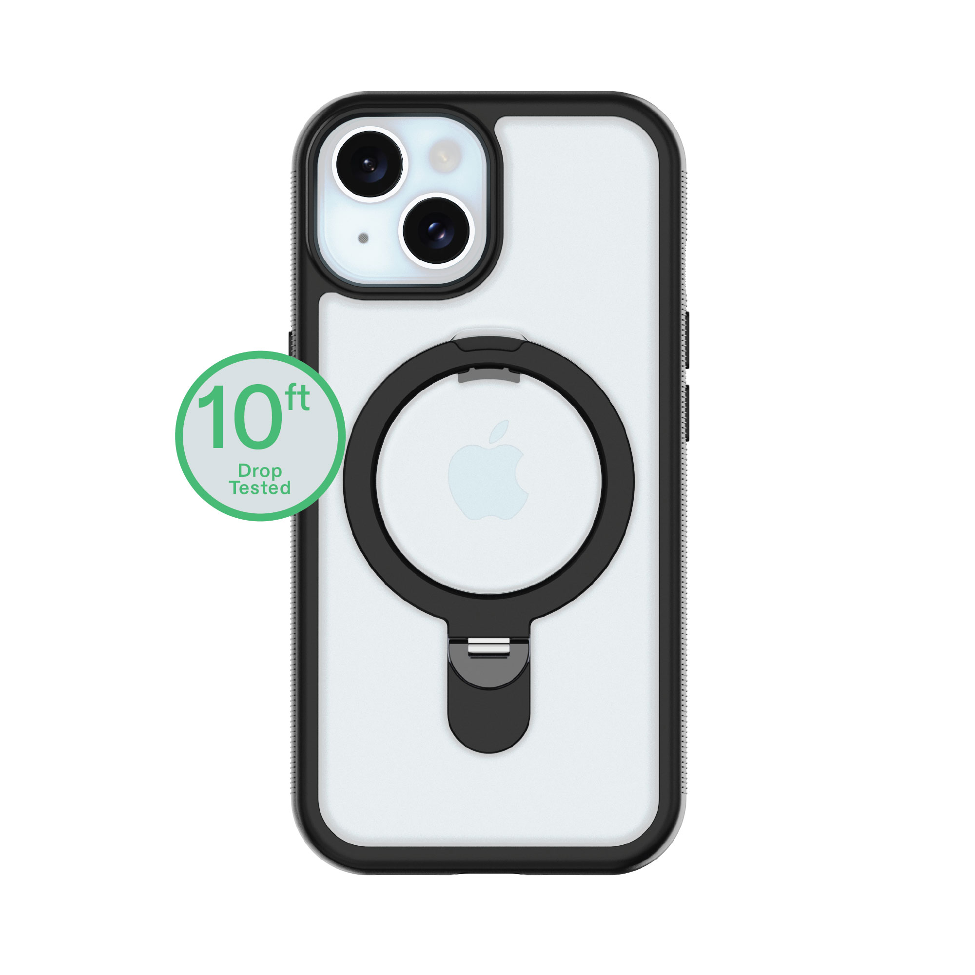 onn MagSafe Compatible Case with Ring Kickstand for iPhone 15/14/13 photo 4
