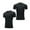Black, variant on Men's Magnetic Therapy Compression Shirt – Short Sleeve Athletic Base Layer for Pain Relief & Recovery