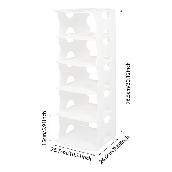 5 Shelf Shoe Rack Organizer Storage Shoe Rack Space Saver for Bedroom