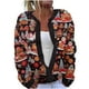 thumbnail image 2 of Cárdigan informal de punto con estampado navideño para mujer, chaqueta con botones y abrigo para mujer, 2 of 6