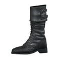thumbnail image 1 of Leggings a escala 1/6, botas, muñecas, accesorios de vestir, botas de trabajo informales, botas para figuras Botas de hombre A, 1 of 9