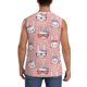 thumbnail image 4 of Fotbe Girl Rabbit Men's Camiseta sin Mangas Estampada para Hombres, Playera Casual para Gimnasio, Entrenamiento, Playa-Medium, 4 of 7