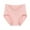 Pink15, variant on Kmdttou Women's Underwear Cotton Solid Plus Size XL-6XL Casual High Waisted Cotton Underwear Ladies Soft Full Briefs Panties Soft Breathable Super Stretchy Ladies Briefs (Available in Plus Size)
