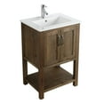 thumbnail image 3 of Design Element Group Austin 24" Single Sink Vanity in Walnut, 3 of 9