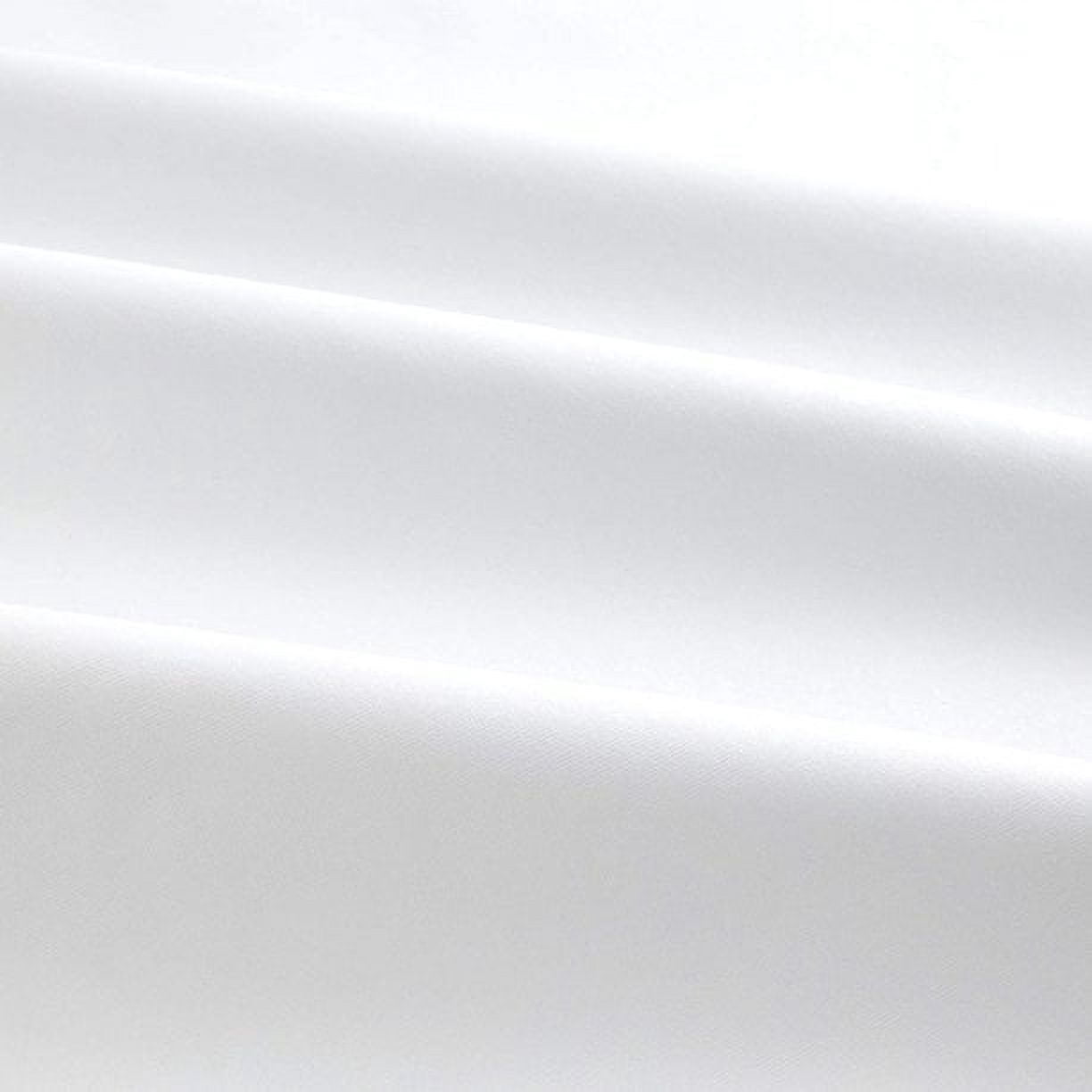 Roc-Lon Ivory Blackout Drapery Lining Fabric, 54 inch, White/White - 8 Yard Cut