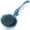 Blue, variant on Poodle Pet Round Soft Bristle Hair Brush Pet Grooming Tool for Dogs & Cats, Purple
