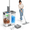 4 mop pads, variant on Mop And Bucket Set Flat System For Floorning