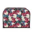 thumbnail image 2 of Pofeuu Beautiful Flower Print Toaster Cover 4 Slice, Bread Dust Cover & Fingerprint Protection, Kitchen Small Appliance Covers(Toaster Cover), 2 of 7