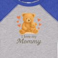 thumbnail image 4 of Inktastic I Love My Mommy Teddy Bears Boys or Girls Baby Bodysuit, 4 of 5