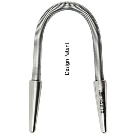 R.E.M Spring Facial Hair Remover - The Original Hair Removal Spring [Design Patent]. Removes Hair from Upper Lip, Chin, Cheeks and Neck. 100% Stainless (Best Fake Facial Hair)