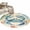 beige, variant on Round Rugs 4Ft, Blue Teal Crab Coastal Round Area Rug Washable Indoor Throw Carpet, Nautical Beach Coral Starfish Soft Non Slip Circle Rug for Kitchen Nursery Room Home Decor Aesthetic