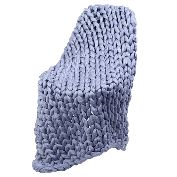 Manta tejida Hogar Sala de estar Dormitorio Sofá Sofá Manta tejida Transpirable 100x120cm Speravity HA9217-13B