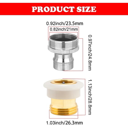 WEIFEI-Dishwasher Machine Faucet Adapterportable dishwasher faucet adapter 15/16-27M or 55/64-27Ffaucet adapter for portable washer Quick Connect to Sink Male 3/4" Brass Snap Garden Hose Fitting