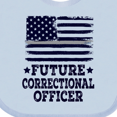 thumbnail image 4 of Inktastic Future Correctional Officer Boys or Girls Baby Bib, 4 of 4