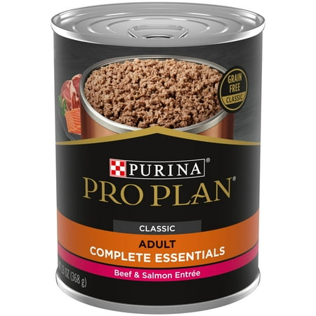 UPC: 0038100181640 | Purina Pro Plan Beef and Salmon Entree for Adult Dogs Grain-Free 13 oz Cans (12 Pack)