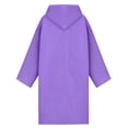 thumbnail image 4 of MSJUHEG Umbrella Rain Jacket Umbrella Windproof Adult Pure Color Outdoor Hiking Rainy Day Traveling Drifting Raincoat Rain Jacket Womens Waterproof With Hood Purple One Size, 4 of 8
