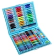 thumbnail image 1 of 150 Pieces Kids Drawing Kit, Multiple Tools and 150 Colors, Painting Supplies Set with Water Color Pen, Crayons, Colored Pencils, Scissors, and More, Portable Carrying Case, 1 of 8