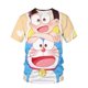 thumbnail image 3 of Camiseta de gran tamaño para hombres de Anime japonés nueva camiseta de Doraemon camiseta de verano Camiseta de manga corta Camiseta superior para hombres, 3 of 3