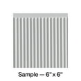 thumbnail image 1 of FASÄDE Rib Decorative Vinyl Backsplash Panel in Gloss White (6X6 Inch Sample), 1 of 5