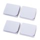 thumbnail image 2 of 6 clips autoadhesivos resistentes al viento para cortinas de ducha, protectores antiderrames, accesorios de baño, clips protectores contra fugas de agua (blancos), 2 of 7
