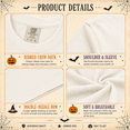 thumbnail image 6 of Dancing Skeleton Halloween Shirt, Retro Pumpkin Head Skeletons Graphic Tee, Vintage Spooky Season Fall Gift, Unisex, 6 of 9