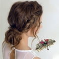 thumbnail image 2 of Unique Bargains 1 Pc Vintage Butterfly Hair Clips for Home Colorful, 2 of 5