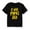 Black Yellow, variant on Dyfzdhu Kids Toddler Boys Girls T Shirt Spring Summer Graphic Short Sleeve Tee Top