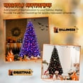thumbnail image 3 of Gymax 8 Halloween Tree Artificial Decoration Tree w/1408 Branch Tips 6 Lighting Modes, 3 of 9