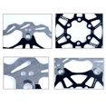 thumbnail image 2 of 160mm Rotor Road Bike Floating Brake Disc Rotors 6 s - Black, 160mm, 2 of 8