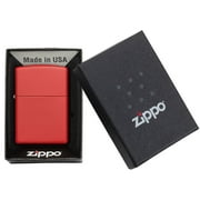 Zippo Pocket Lighter Classic Red Matte