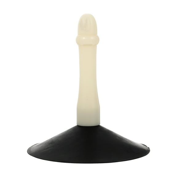 Masteelf Black Rubber Pottery Clay Suction Cup for DIY Ceramic Art Tool and Portable 3.5 Inches