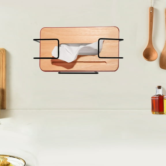 4 Pcs Glove Box Holder Iron Wall Mount Glove Dispenser Multipurpose Tissue Box Shelf for Kitchen Hospital Lab Food Service