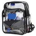 thumbnail image 3 of Bolso De Mano Transparente, Bolso De Mensajero Transparente De Gran Capacidad Para Ir De Compras, 3 of 7
