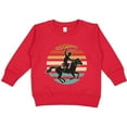 thumbnail image 2 of Inktastic Rodeo Team Roping Cowboy Toddler Sweatshirt, 2 of 4