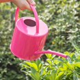 thumbnail image 3 of Metal Watering Can 1.5L. Modern Style Watering Pot with Handle and Long Spout, Rose, 3 of 8