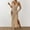 Coffee, variant on Womens Swimsuit Beach Cover Up Deep V Neck Sleeveless Hollow Out Hot Bikini Mesh Knit Long Dress Split Slim Cut Out Dress