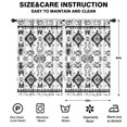 thumbnail image 2 of Blackout Kids Curtains,Boho Bohemia Geometric Line Art Childrens Insulated Curtains Set Of 2,Bedroom Essentials,Toddler Room Decor 52"x84"(132x213cm), 2 of 4