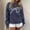 Navy, variant on Holzkary Oversized Sweatshirt for Women Crewneck Bow Print Long Sleeve Pullover Hoodies Tops Fall Fashion Outfits Clothes 2025 Bow Graphic Sweatshirts Pullover Sweatshirts Pullover Tops Beige L