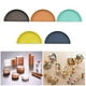 thumbnail image 2 of Less Steel Stora Tray Semicircle Dessert Dining Plate Nut Cake Fruit Jewelry Plates Home Izer Home R, 2 of 5