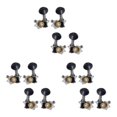 thumbnail image 3 of Dalazy 4Pcs Ukulele Tuning Pegs with Concave Button Guitar Accessories for Open Front Hole Enhanced Performance Style A 3Set, 3 of 6