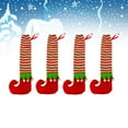 thumbnail image 1 of WRITWAA 4 Pcs Floor Protectors for Chairs Assorted Color Socks Shape Christmas Theme Home Decoration Office Use, 1 of 8