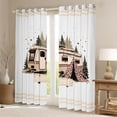 Castle Fairy Boho Camper Blackout Curtains Set of 2 (52x84 Each) for ...