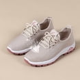 thumbnail image 3 of Women's Breathable Non Slip Walking Sneakers, Lightweight Waterproof Knit Casual Shoes for Daily Wear, 3 of 7