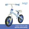Bluey 10" Balance Bike, for Toddlers Ages 18 Months to 3 Years Old