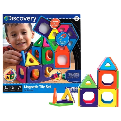 discovery magnetic tiles walmart